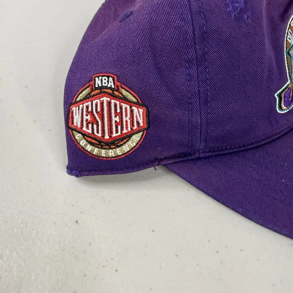 Utah Jazz '47 Brand Hitch Hat Purple Hardwood Classics Distressed